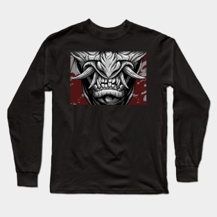 Ghost Mask Long Sleeve T-Shirt